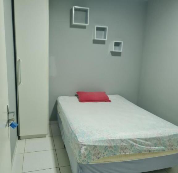 스탠다드 룸 공동 욕실, Hostel E Pousada Londrina Rodoviária Centro Quartos Individuais Com Chave E Wi Fi