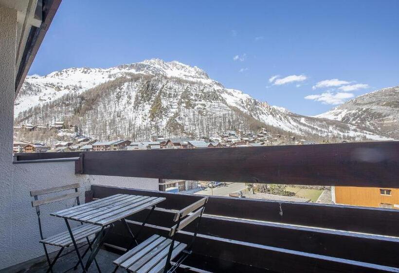 استودیو استاندارد با بالکن, Résidence Les Cîmes  Centre Val D Isère