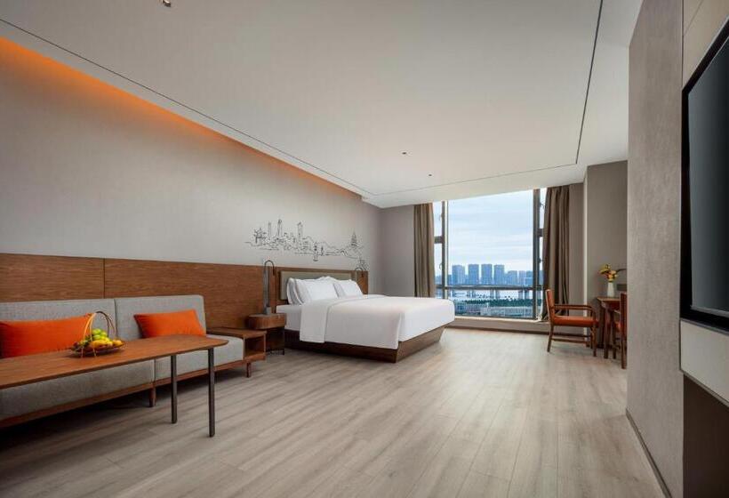 اتاق اجرایی با تخت بزرگ, Urcove By Hyatt Hangzhou Xiaoshan International Airport