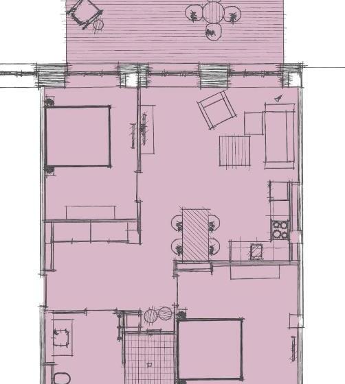 스탠다드 룸 더블 침대 2개, Project Bay Workation Prora