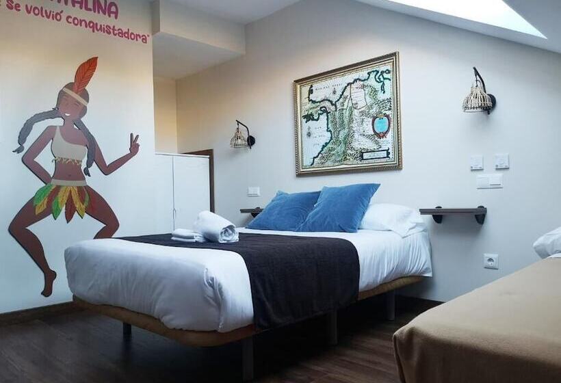 Номер Стандарт Трехместный, El Indio Chocolatería Boutique Hostel