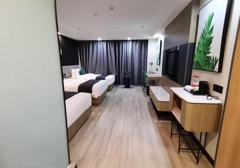 Номер Стандарт Трехместный, Thank Inn Plus Aksu Kuqa Xingfu Road
