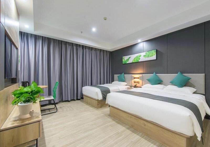 Семейный Номер Superior, Thank Inn Plus Jiaozuo Jiefang District Heping Street