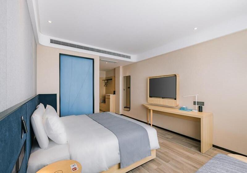 Номер Deluxe, Lanou Hotel Qingdao West Station Haixi Road
