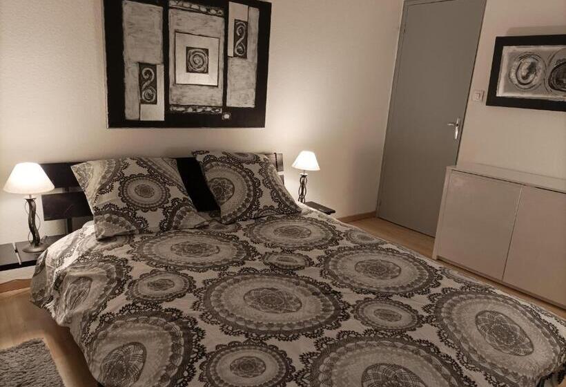Номер Стандарт, Le Zen, Location Chambre Privative, Kingersheim Proche Mulhouse