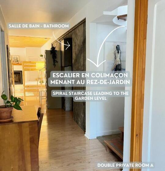 Номер Стандарт Совместная Ванная, Auberge Yoga Salamandre