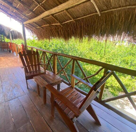 Cameră Standard cu Vedere la Gradină, Cabañas Tulum   Aldea Mangle & Cenote
