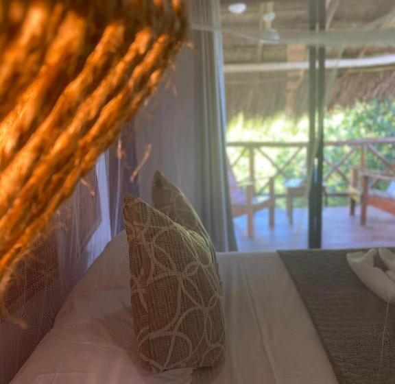 Cameră Standard cu Vedere la Gradină, Cabañas Tulum   Aldea Mangle & Cenote