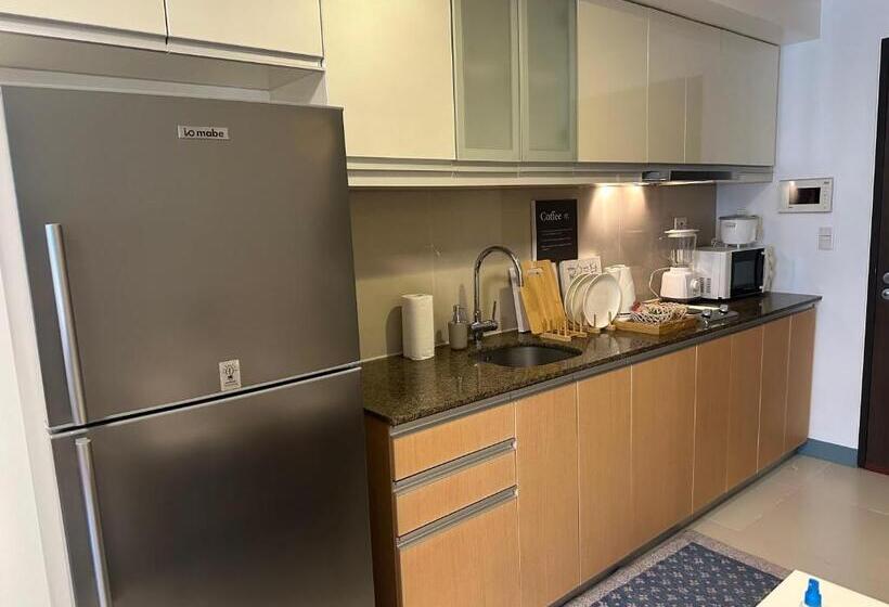 １ベッドルームのデラックスアパートメント, Deluxe Suite In Uptown Bgc With Fountain View
