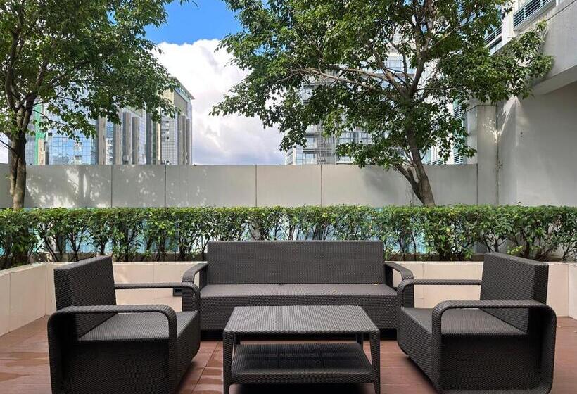 １ベッドルームのデラックスアパートメント, Deluxe Suite In Uptown Bgc With Fountain View