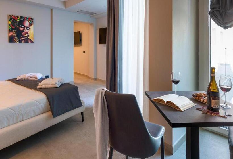 디럭스 룸, Emerald Hotel Residence Cefalù