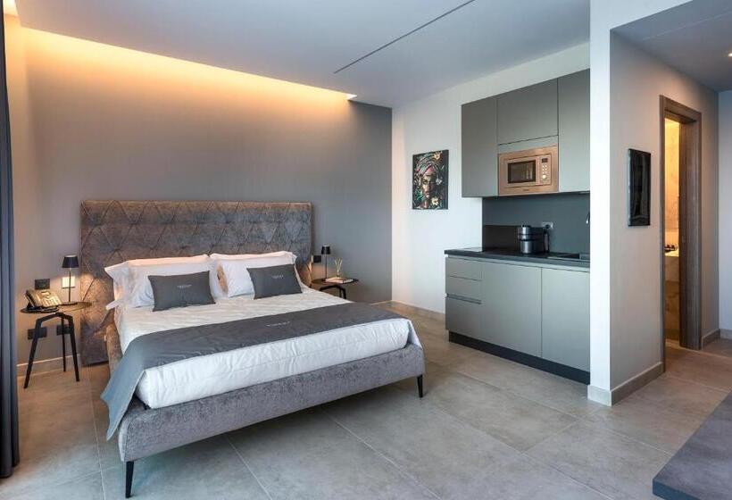 스탠다드 테라스 룸, Emerald Hotel Residence Cefalù