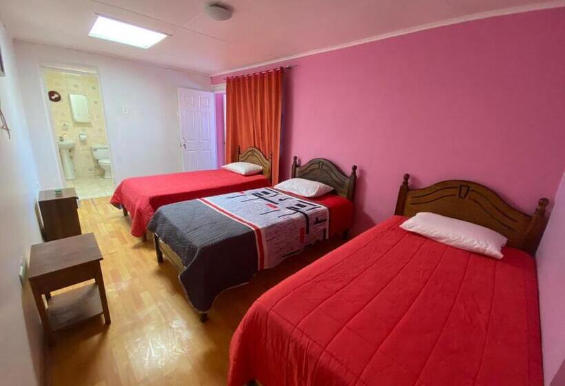 اتاق ساده سه‌ نفره, Hostal F&p