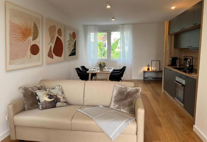 발코니가 있는 스위트, Living Timeless   Adler Apartments Sasbachwalden