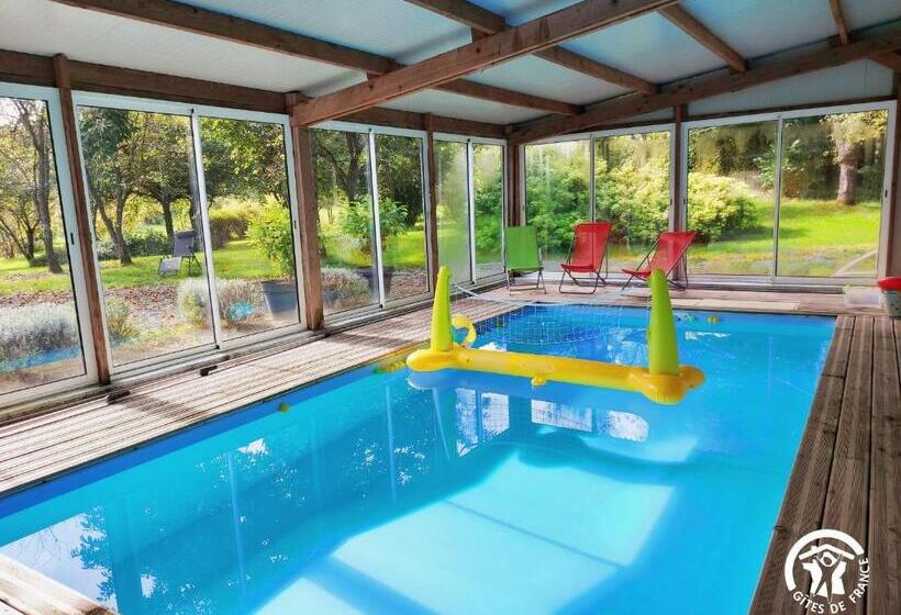 Номер Стандарт, Cabane Perchée Avec Terrasses, Salle De Bain, Kitchenette, Petit Déjeuner Inclus Et Accès Piscine
