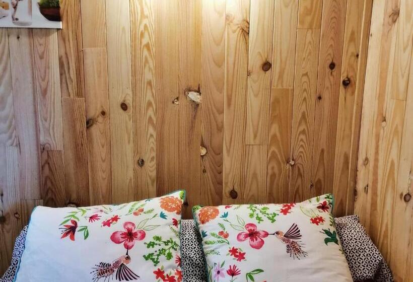 Номер Стандарт, Cabane Perchée Avec Terrasses, Salle De Bain, Kitchenette, Petit Déjeuner Inclus Et Accès Piscine