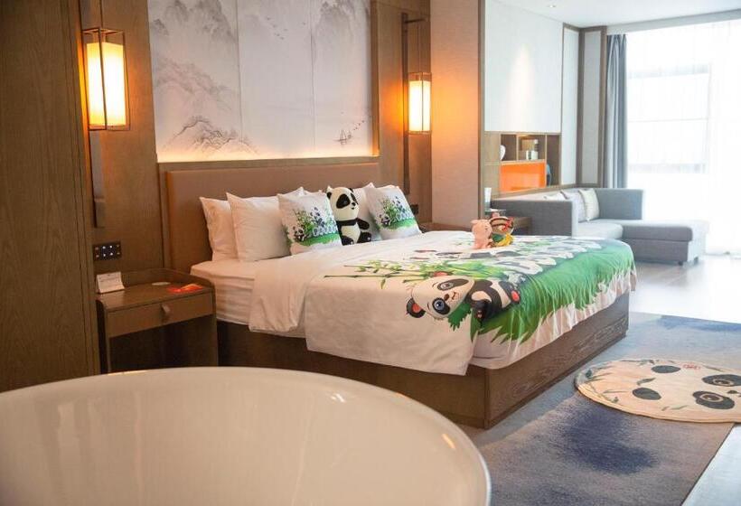 キングサイズベッドのジュニアスイート, Crowne Plaza Chengdu Wuhou, An Ihg
