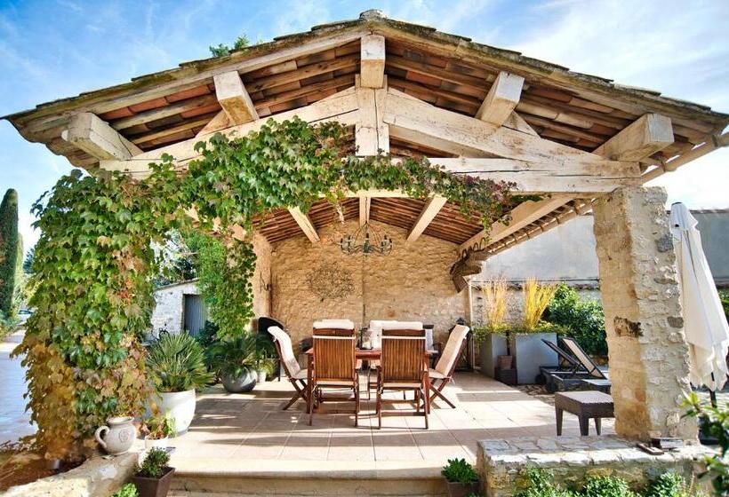 Номер Deluxe Кровать Кинг, Le Mas Des Aires   Chambres D Hôtes   Blauzac  Uzès   Pont Du Gard
