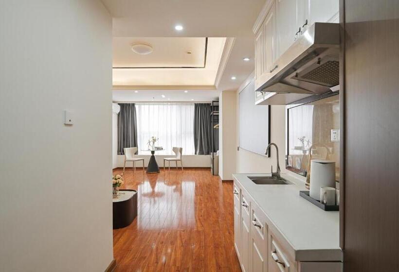 Apartamento 2 Dormitórios, East Maple International Apartment   Guangzhou Luogang Wanda Plaza Suyuan Metro Station