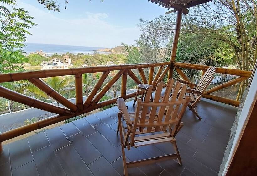 オーシャンビューのスタンダードバンガロー, Nativa Bambu Ecolodge