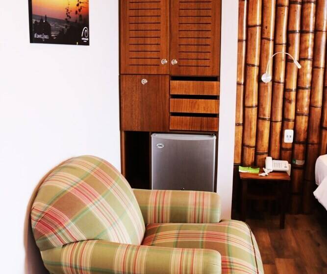 キングサイズベッドのスタンダードルーム, Nativa Bambu Ecolodge