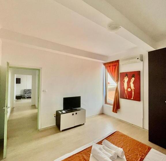 침실 1개 바다 전망 아파트, Hostel Cazino Nord Rooms
