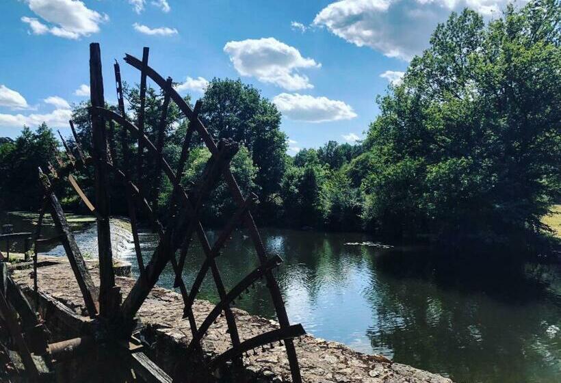 اتاق استاندارد با چشم‌انداز رودخانه, Moulin Pont Vieux Chambres D Hôtes