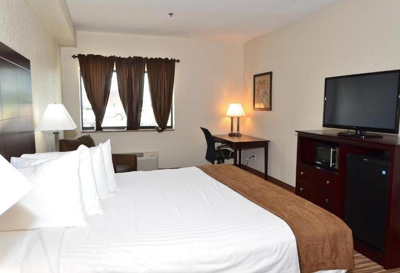장애인을 위한 킹사이즈 침대 스탠다드 룸, Cobblestone Inn & Suites   Clarion