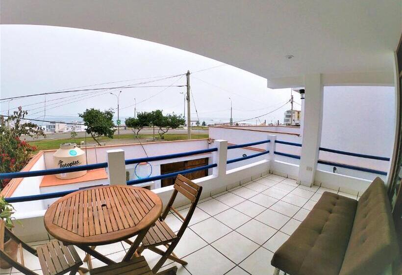 Люкс Deluxe Вид на Море, Waves Surf Camp Peru