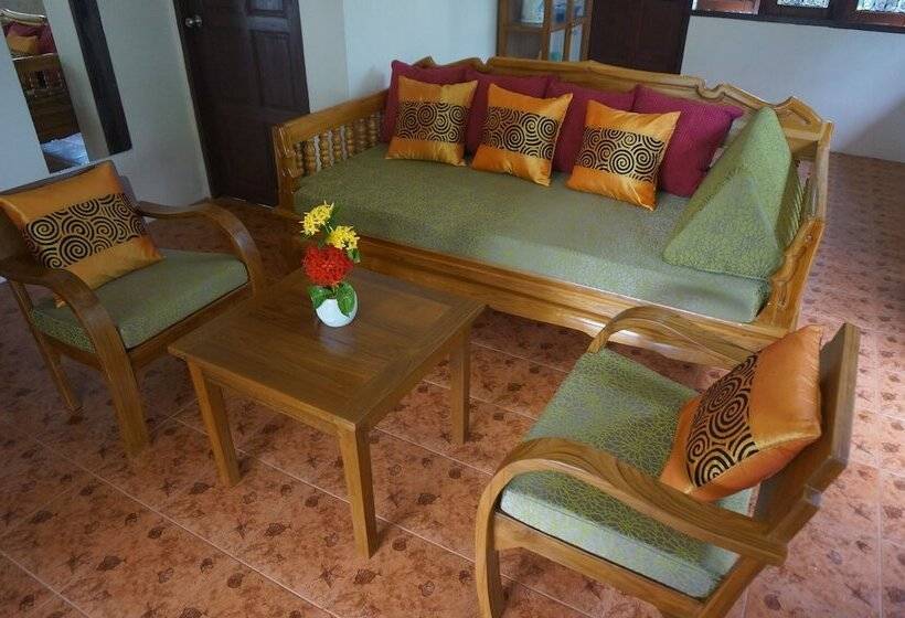 침실 2개 빌라, Baannoksuan Resort Samui