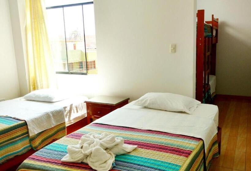 اتاق سوپریور چهار تخته, Hostal Silpay