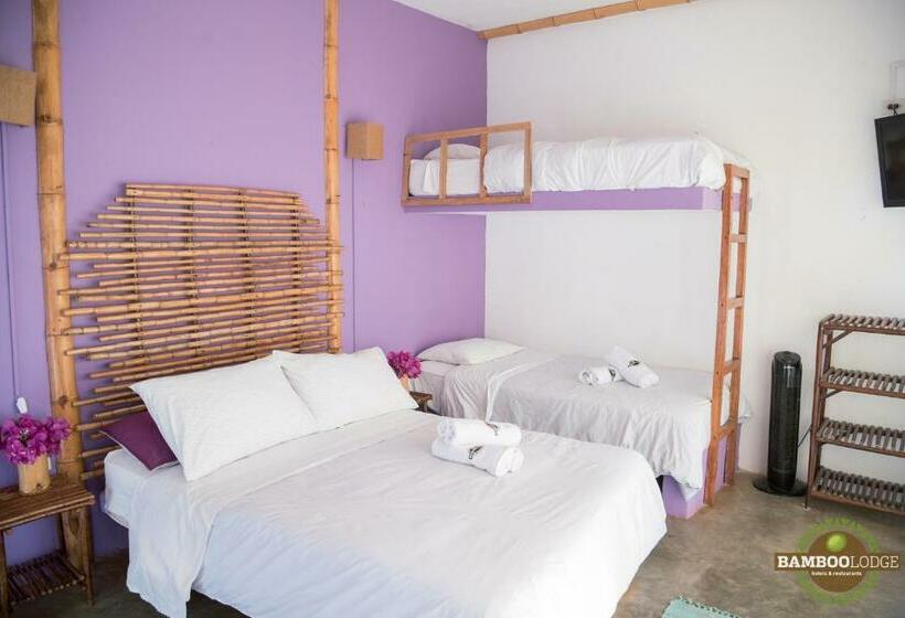 4인용 스탠다드 룸, Bamboo Lodge
