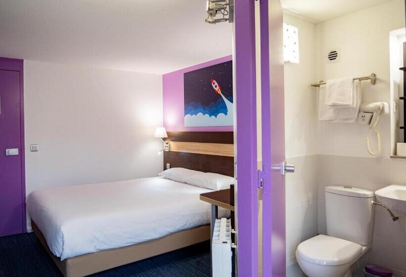 Апартаменты с 1 спальней, смежные, Contact Hotel Restaurant La Chaumière Les Mureaux Flins