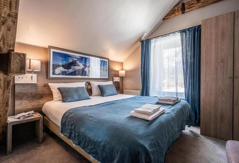 اتاق استاندارد با چشم‌انداز کوهستان, Eden Hotel, Apartments And Chalet Chamonix Les Praz