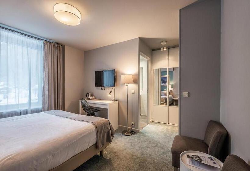 标准间带山景, Eden Hotel, Apartments And Chalet Chamonix Les Praz
