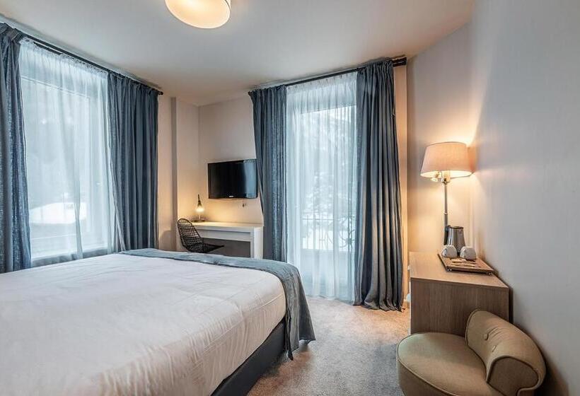 اتاق استاندارد با چشم‌انداز, Eden Hotel, Apartments And Chalet Chamonix Les Praz