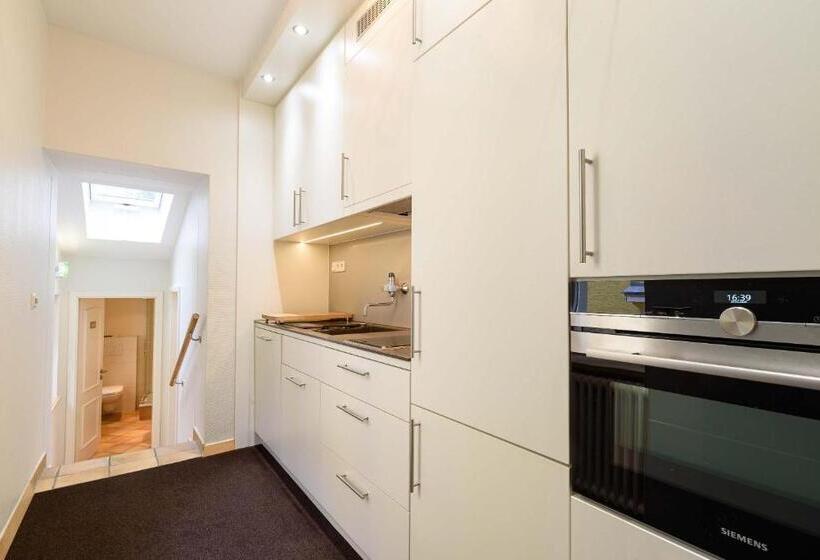 带1个卧室带花园景观的公寓, Apartment Hotel Schreier
