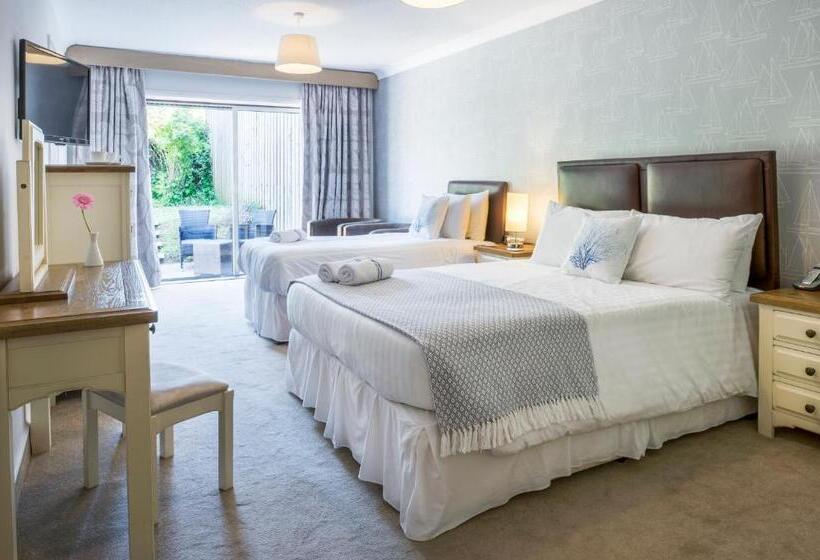 חדר משפחתי נוף לגינה, Soar Mill Cove