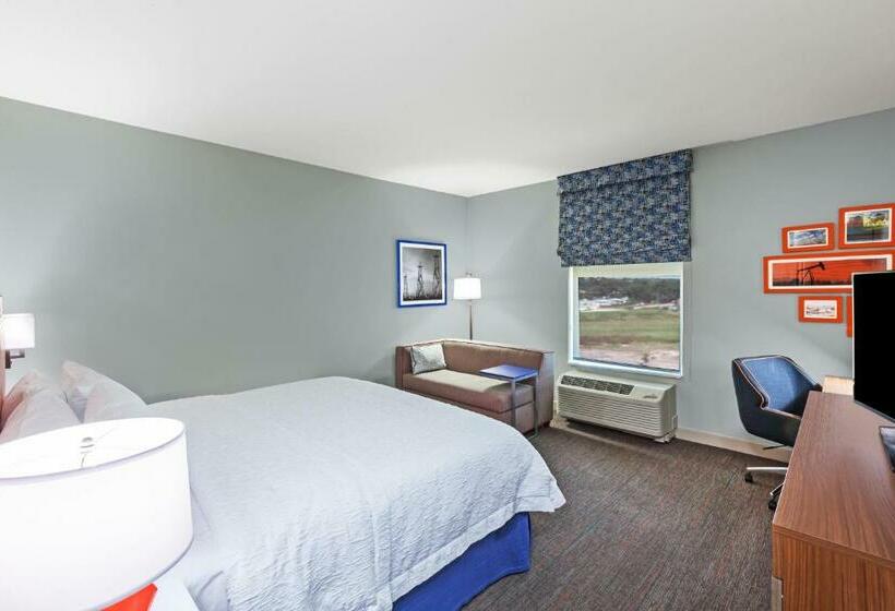 带大床的行政房间, Hampton Inn Ozona