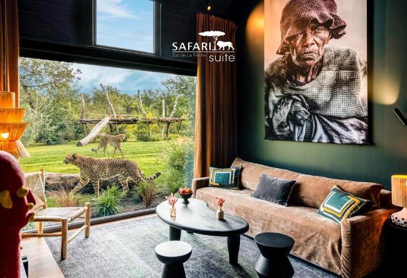 סוויטה משפחתית, Safari Suite Zoo De La Flèche