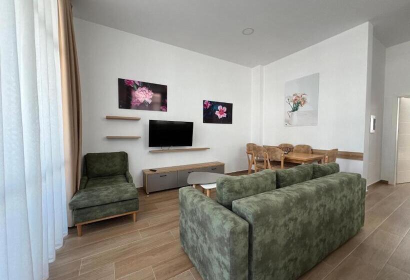 آپارتمان 1 خوابه با بالکن, Apart Hotel Perla Resort Lalez Durres