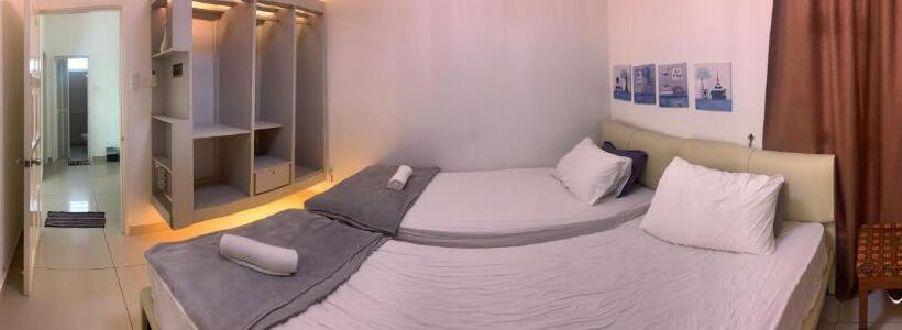 Дом 1 Спальня, Lux Villa 6rm 12 To 22 Pax Wifi Netflix Bbq Steamboat Games Beach Water Park
