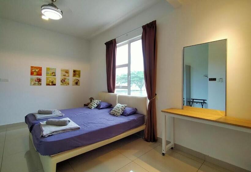 Дом 1 Спальня, Lux Villa 6rm 12 To 22 Pax Wifi Netflix Bbq Steamboat Games Beach Water Park