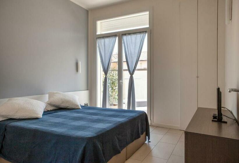 １ベッドルームのデラックスアパートメント, Residence Sunrise Cesenatico