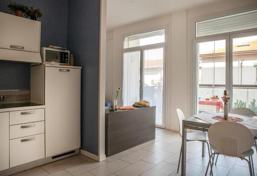 バルコニー付き１ベッドルームアパートメント, Residence Sunrise Cesenatico