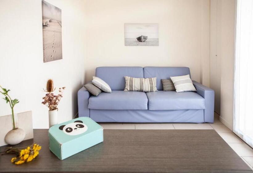 バルコニー付き１ベッドルームアパートメント, Residence Sunrise Cesenatico