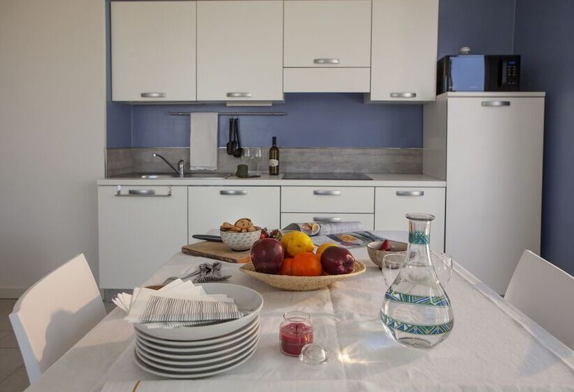 ペントハウス２ベッドルームアパート, Residence Sunrise Cesenatico