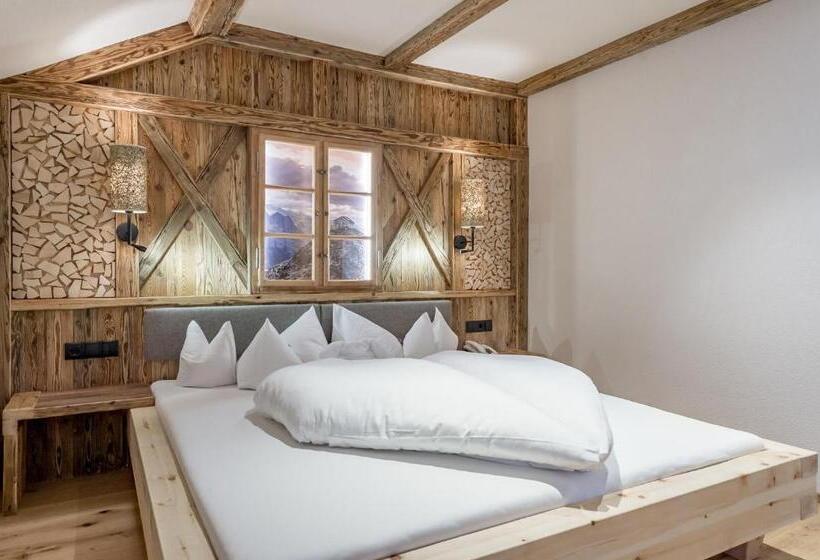 غرفة سوبيريور, Burghotel Alpenglühn
