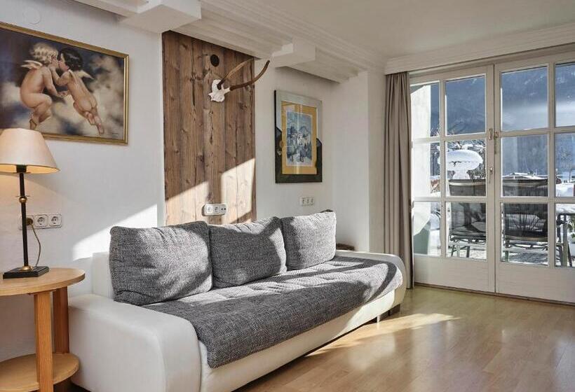 Апартаменты 1 Спальня с Террасой, Garni Pinzgau, Bernd Hüttl