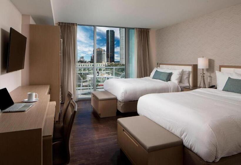 Студия Стандарт Вид на Город, Residence Inn Miami Sunny Isles Beach